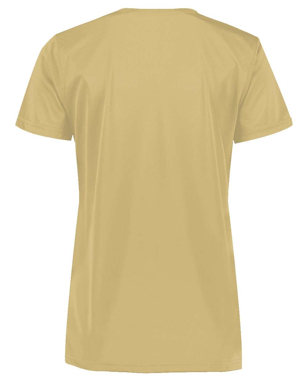 222820 Holloway Womens Momentum V-Neck T-Shirt - Back Image