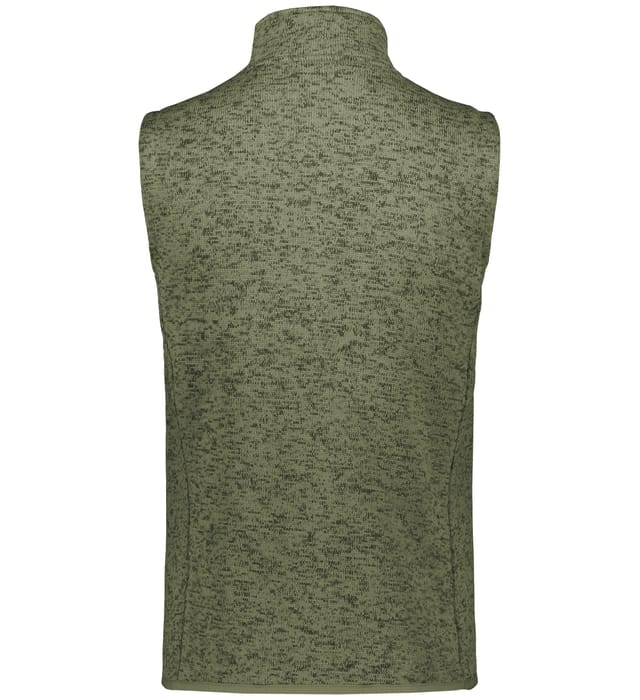 223742 HOLLOWAY Ladies Alpine Sweater Fleece Vest 223742 HOLLOWAY Ladies Alpine Sweater Fleece Vest - Back Image