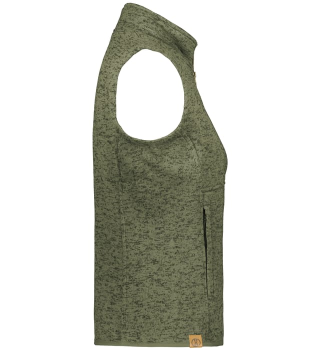 223742 HOLLOWAY Ladies Alpine Sweater Fleece Vest 223742 HOLLOWAY Ladies Alpine Sweater Fleece Vest - Siide Image
