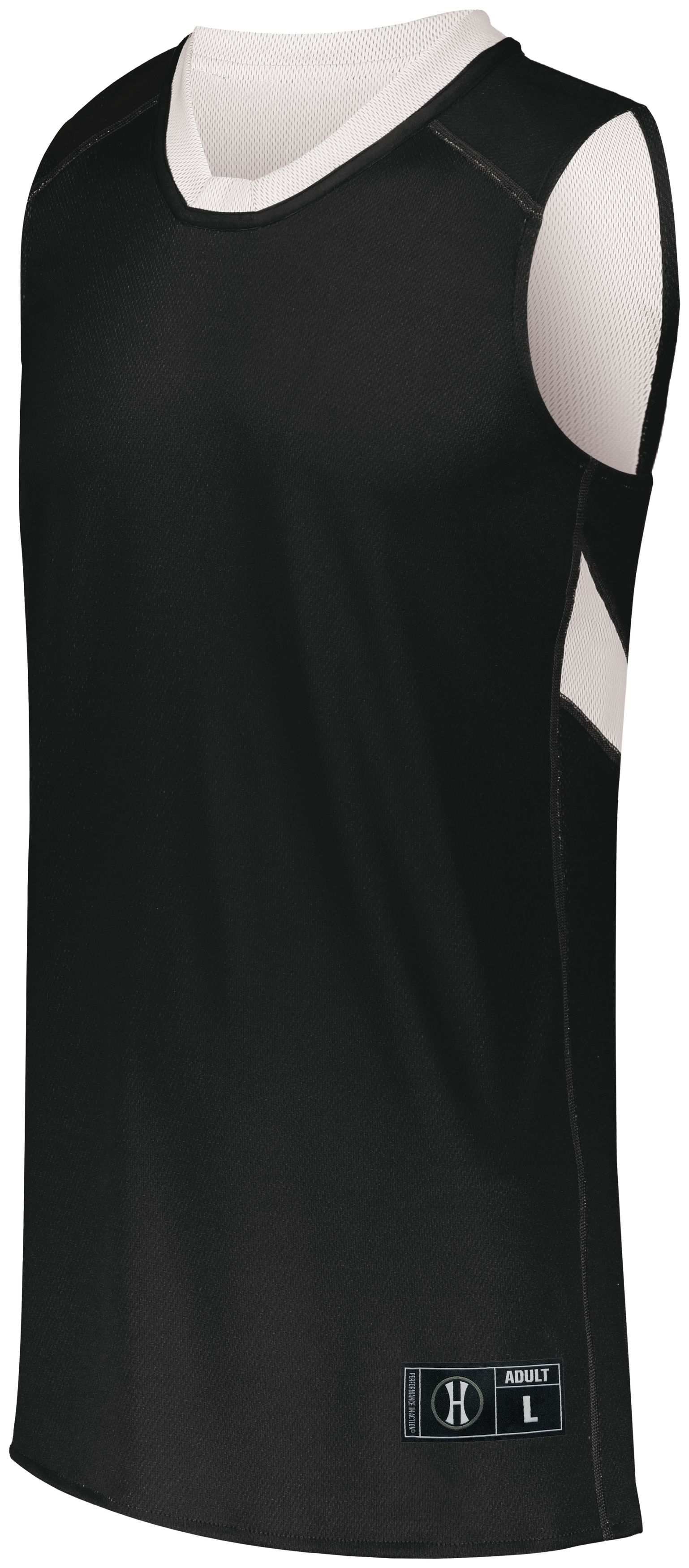 224278 HOLLOWAY Youth Dual-Side Single Ply Basketball Jersey - Siide Image