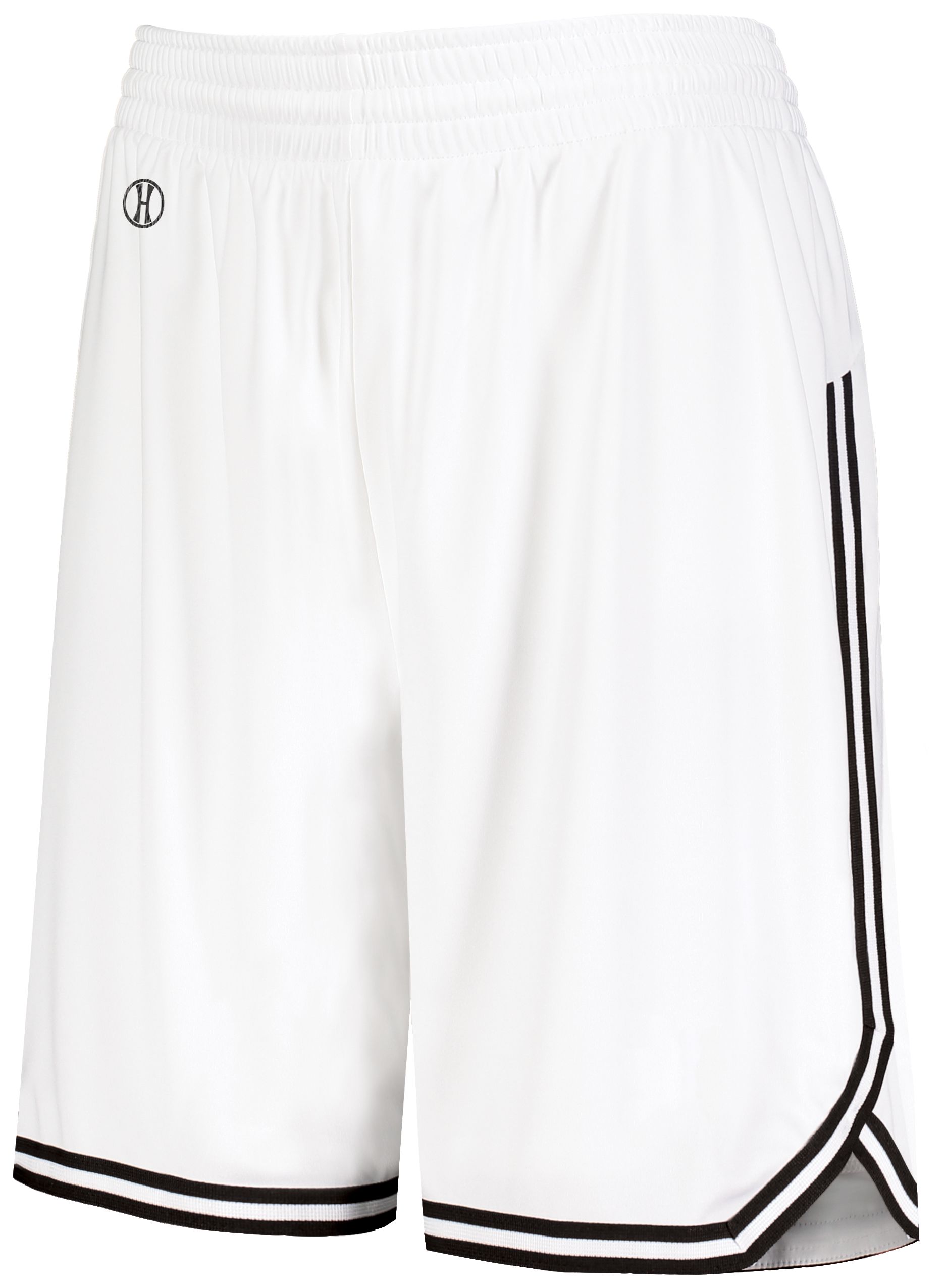224377 HOLLOWAY LADIES RETRO BASKETBALL SHORTS 224377 HOLLOWAY LADIES RETRO BASKETBALL SHORTS - Siide Image