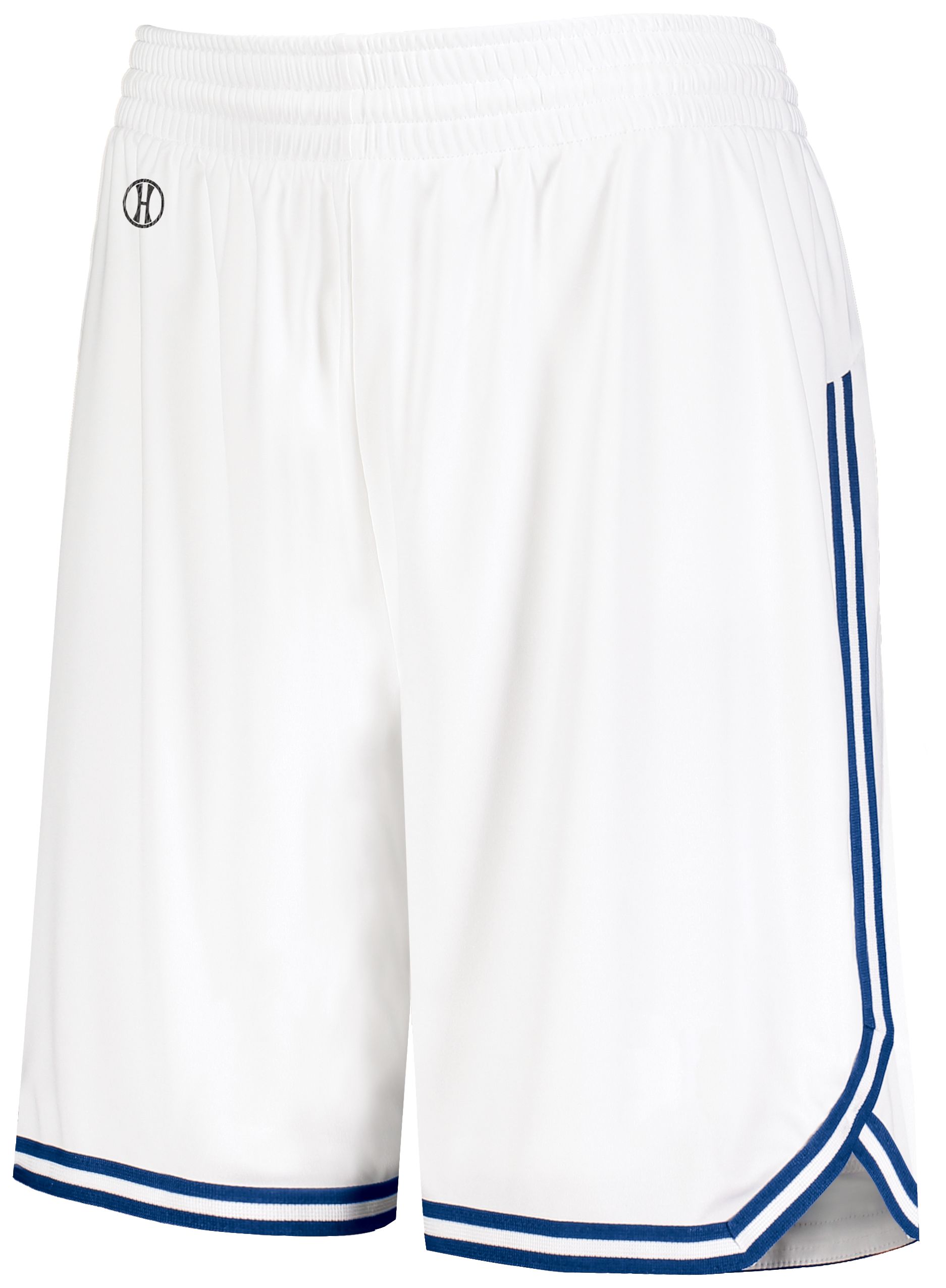 224377 HOLLOWAY LADIES RETRO BASKETBALL SHORTS - Back Image