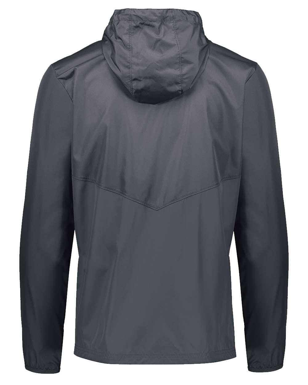 229534 Holloway Packable Quarter-Zip Jacket - Back Image
