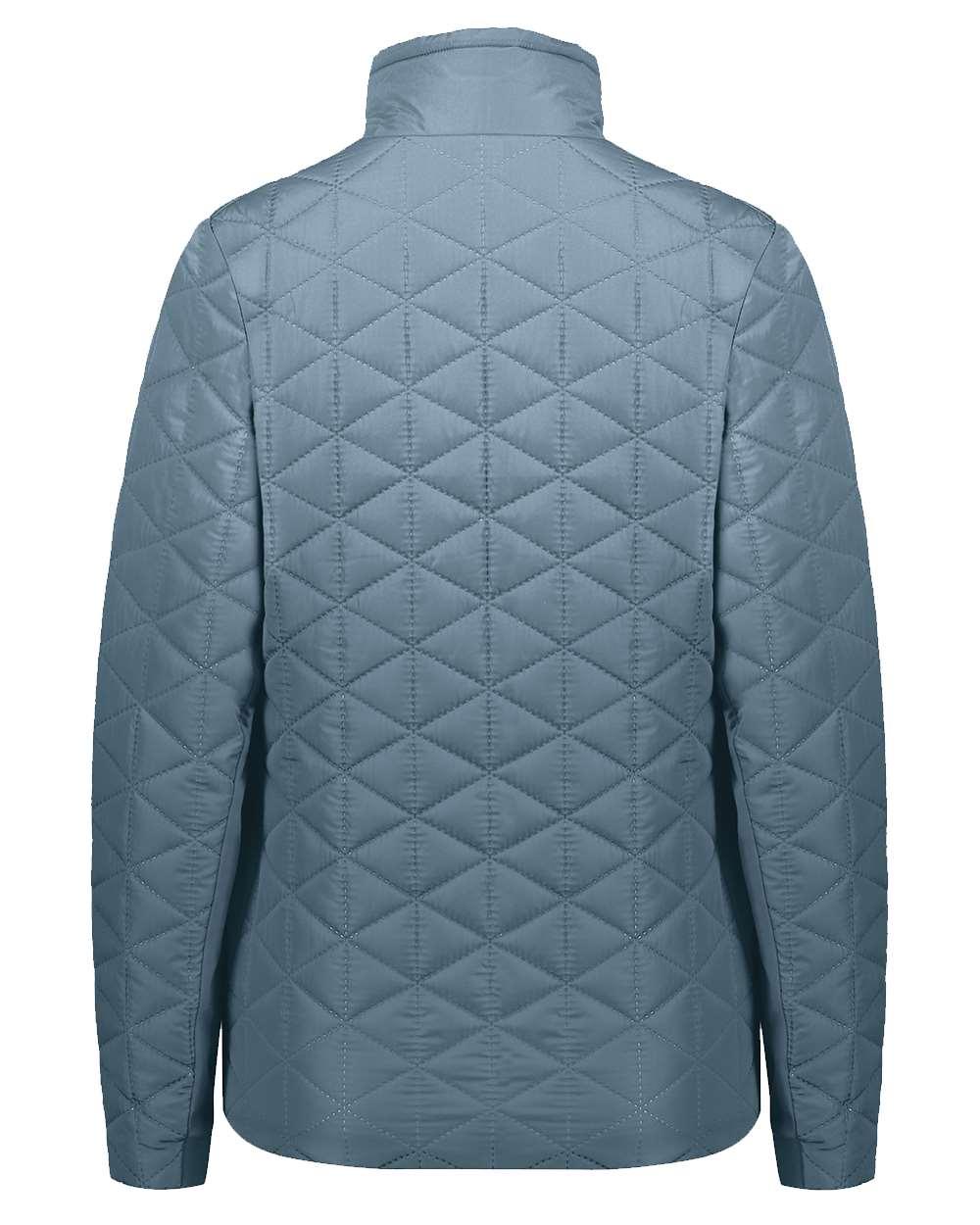 229716 Holloway Womens Repreve Eco Quilted Jacket 229716 Holloway Womens Repreve Eco Quilted Jacket - Back Image