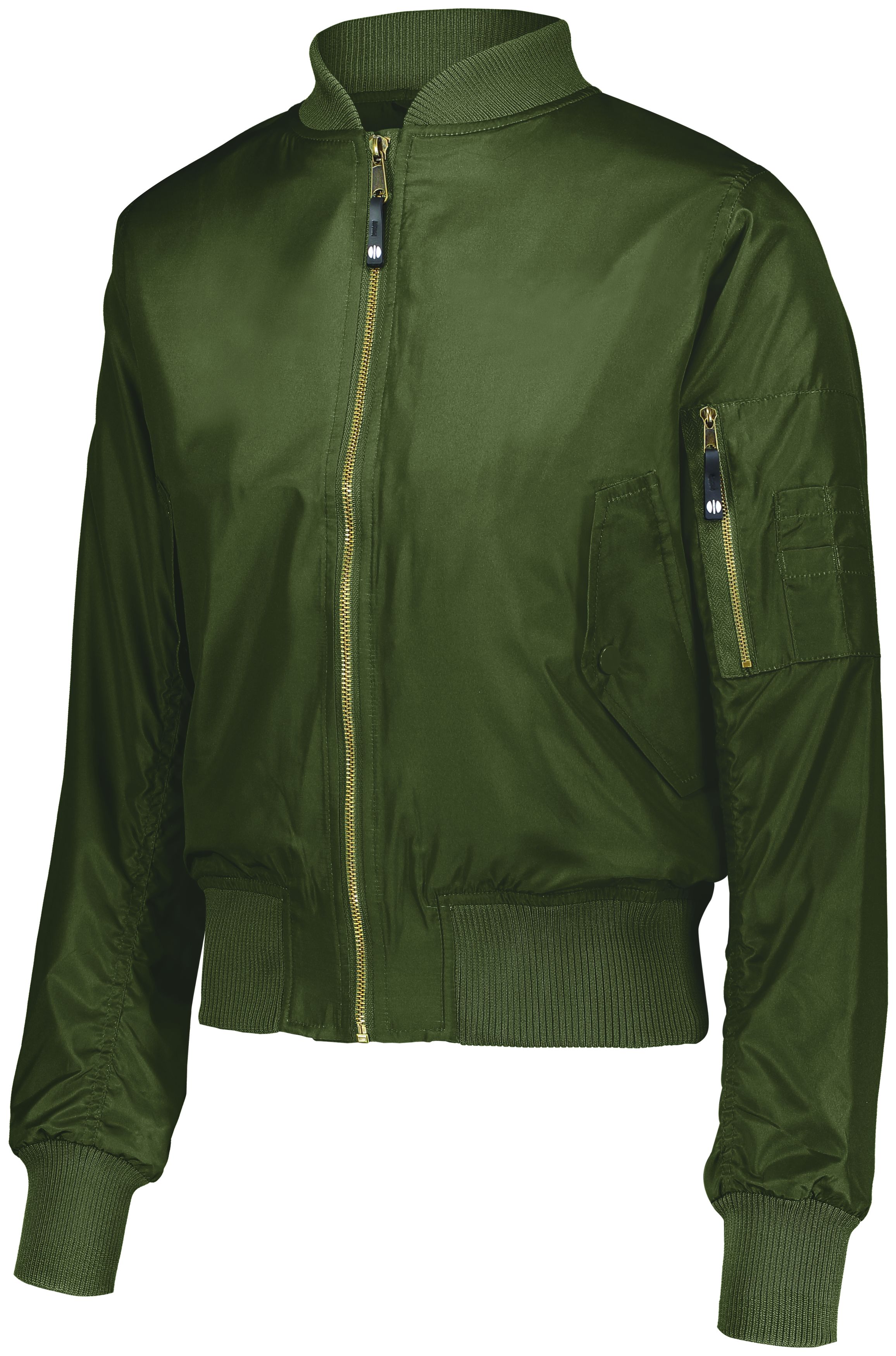 229732 HOLLOWAY LADIES FLIGHT BOMBER JACKET - Back Image