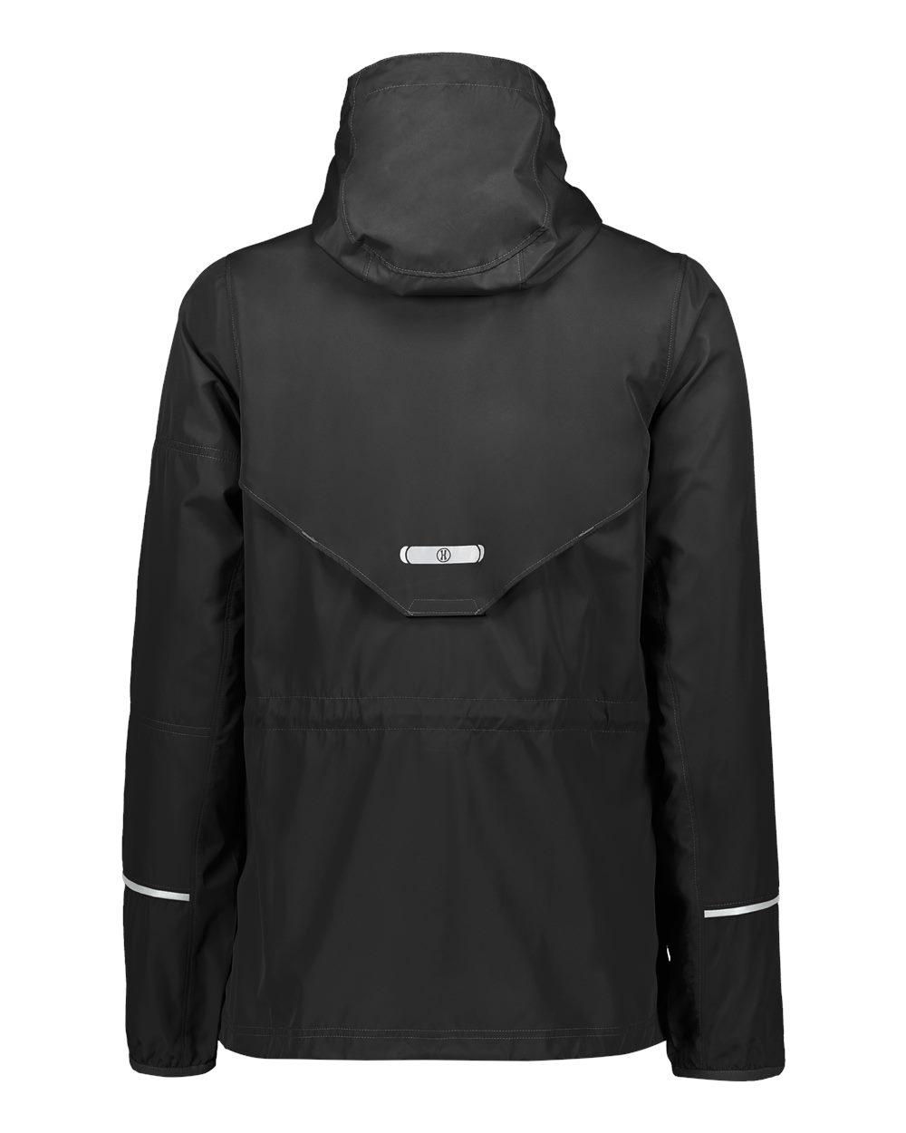 229782 Holloway Womens Packable Hooded Jacket - Back Image