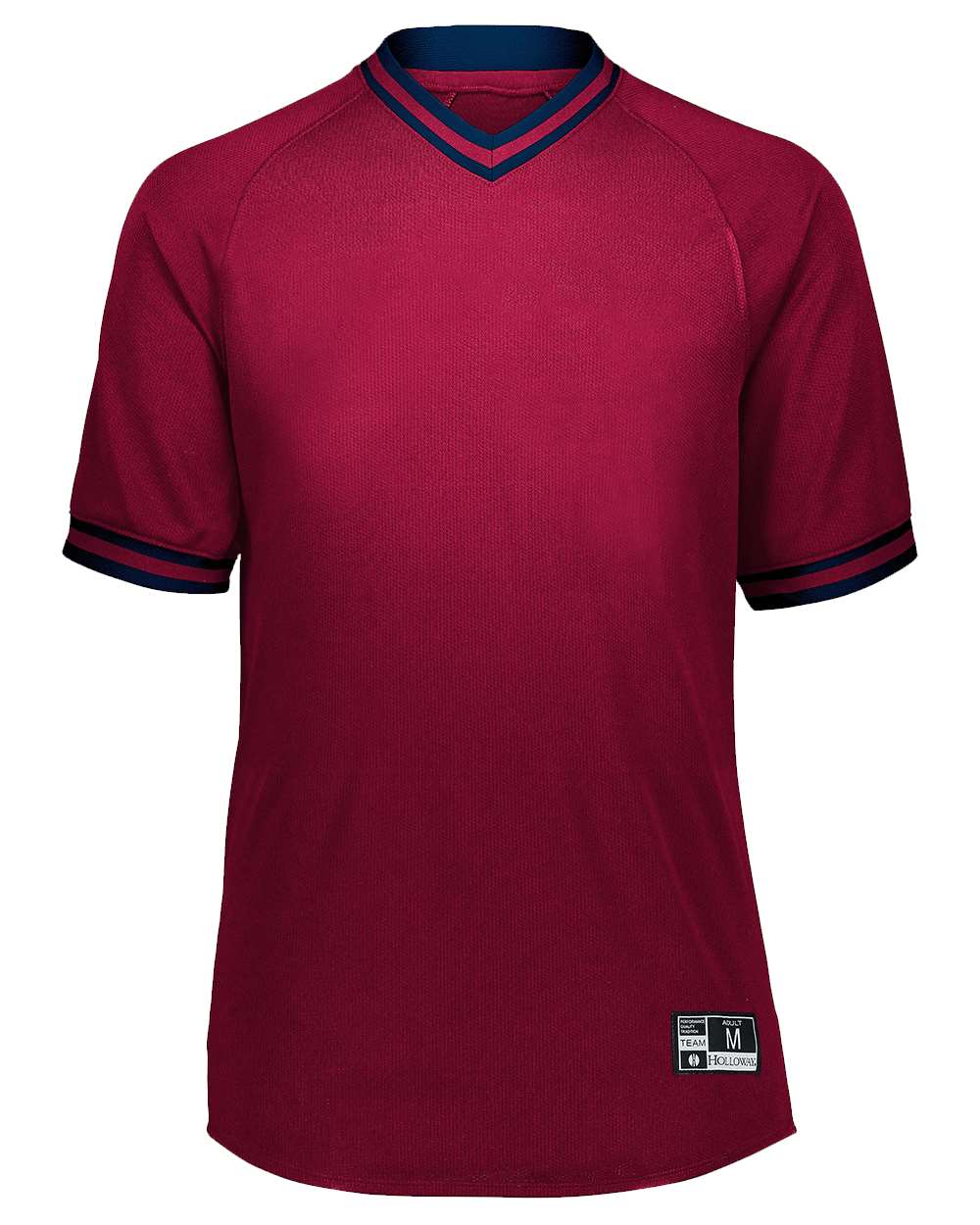 221021 Holloway Retro V-Neck Baseball Jersey