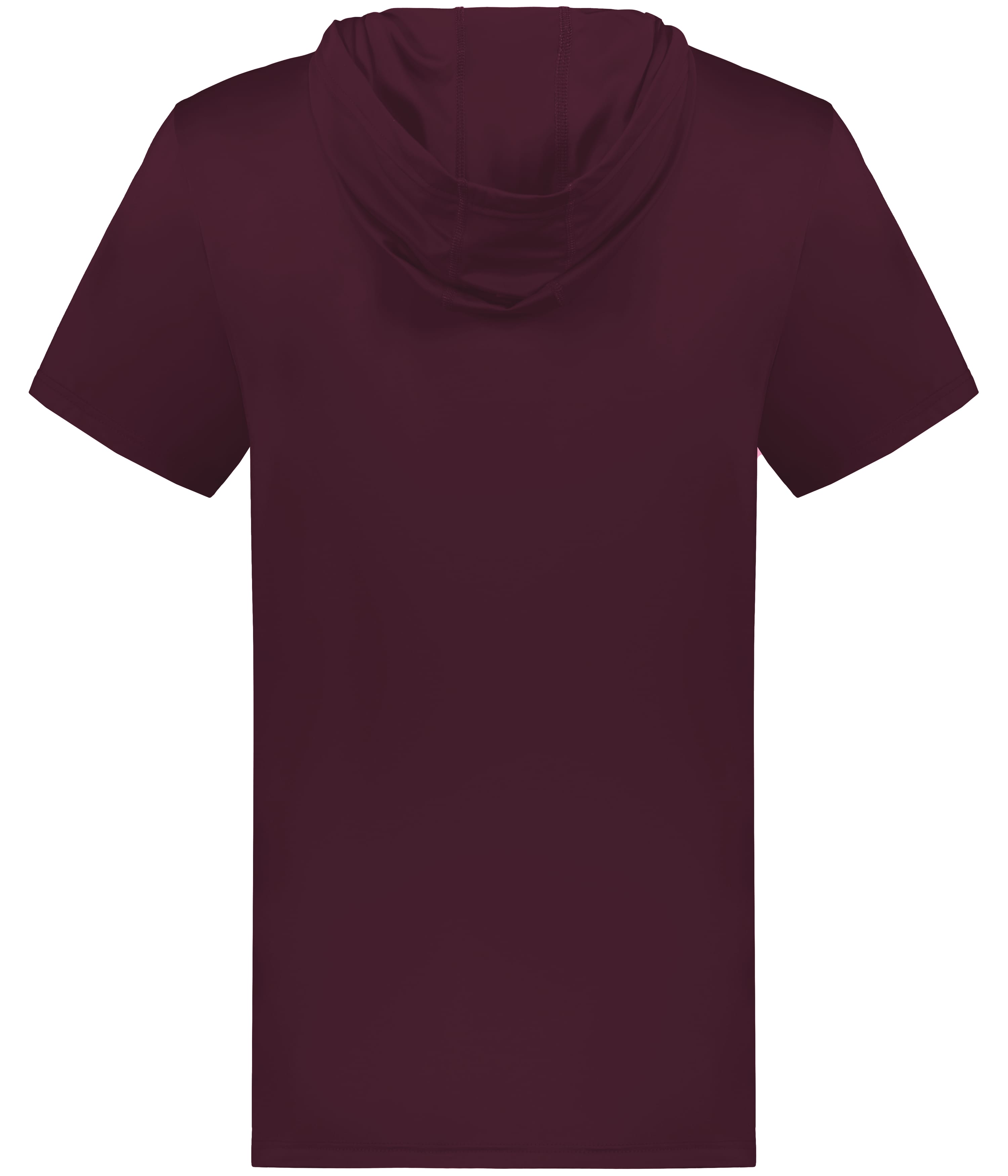 222142 HOLLOWAY CoolcoreA Short Sleeve Hoodie - Back Image