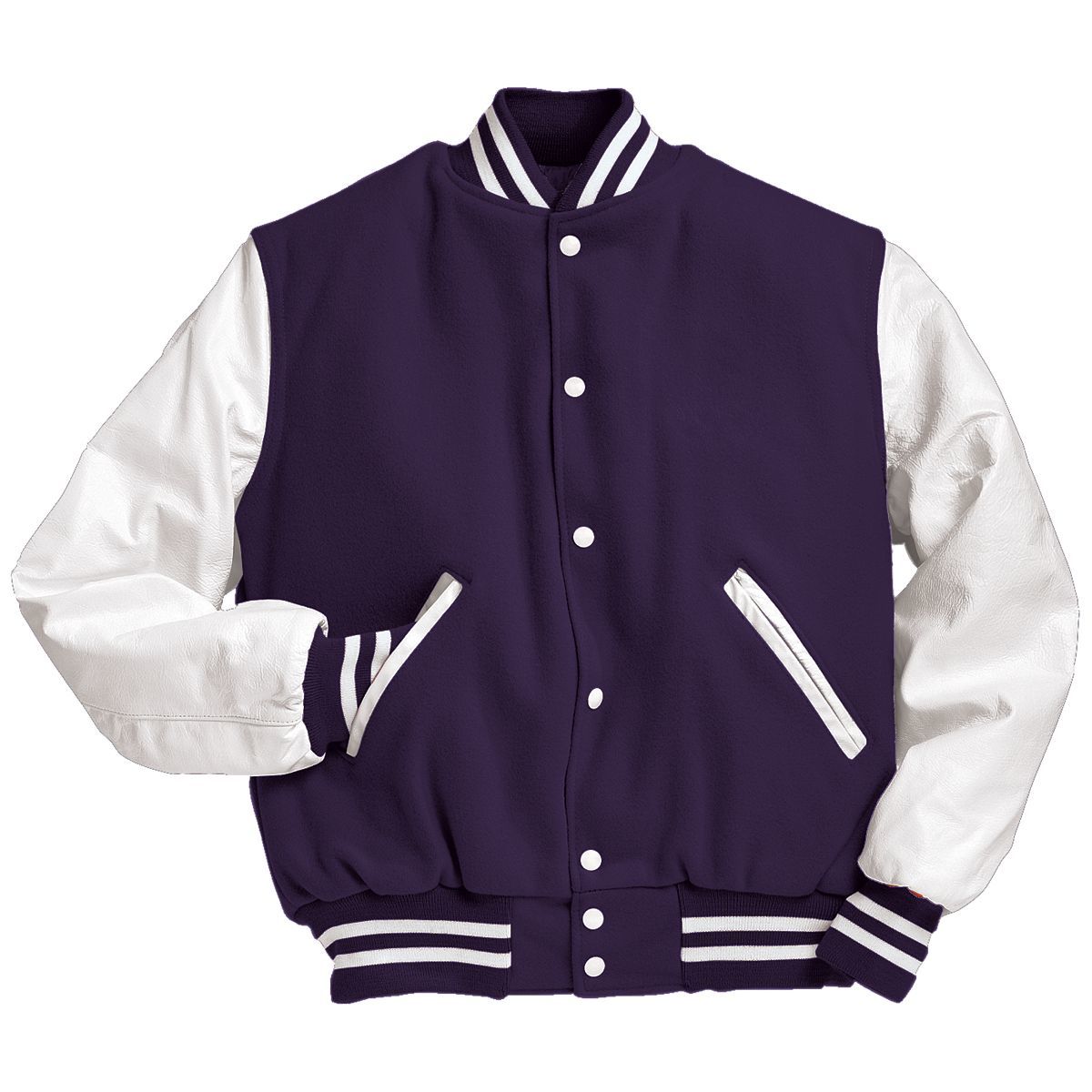 224183 Holloway Varsity Wool Jacket - Back Image