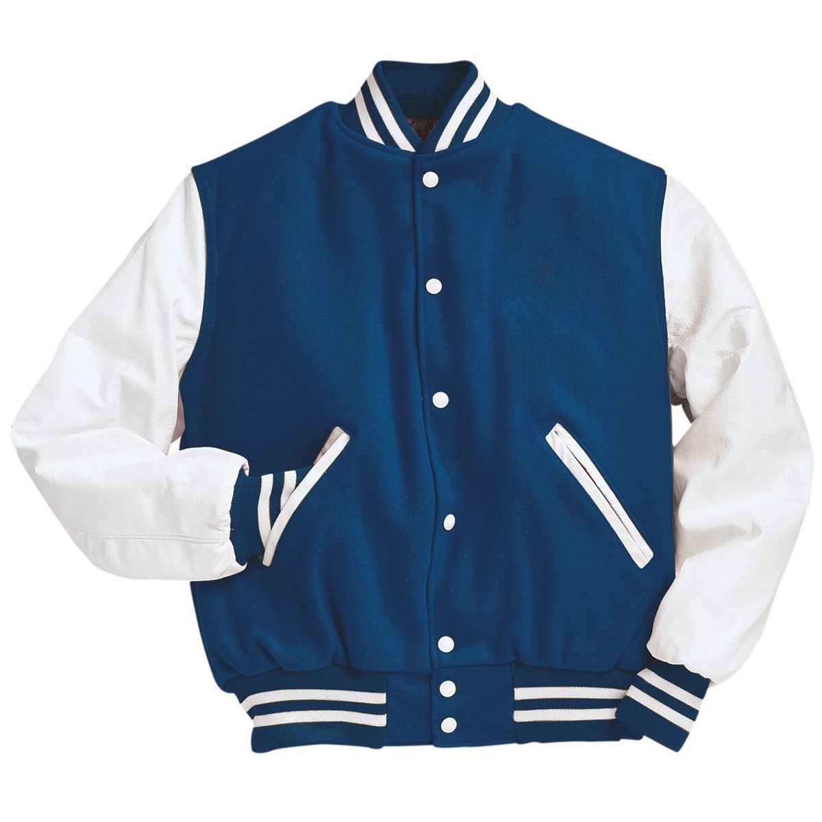 224183 Holloway Varsity Wool Jacket - Back Image