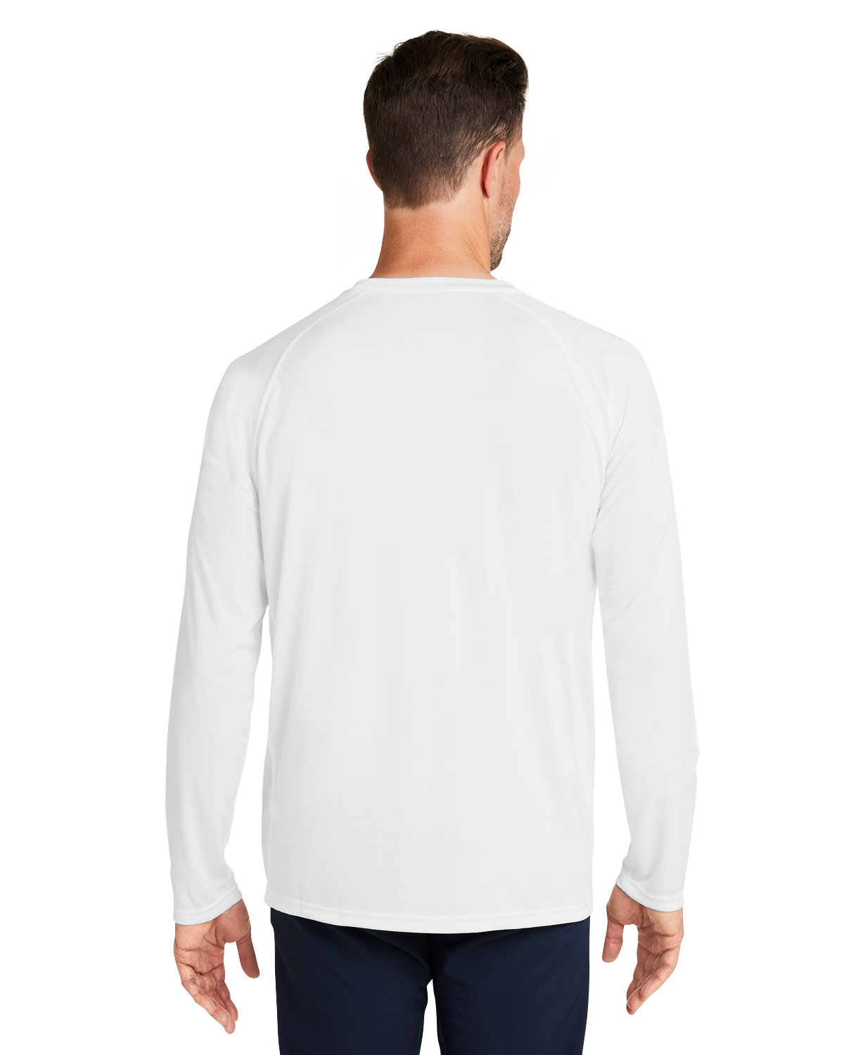 H12L009 HUK Mens Pursuit Long-Sleeve T-Shirt - Back Image