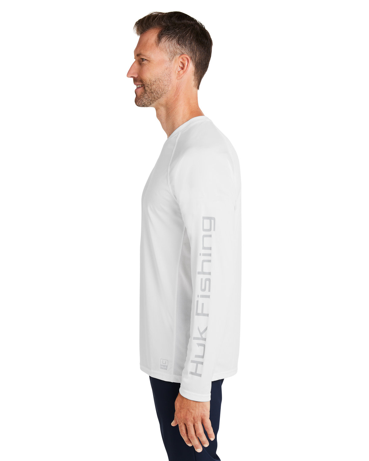 H12L009 HUK Mens Pursuit Long-Sleeve T-Shirt - Siide Image