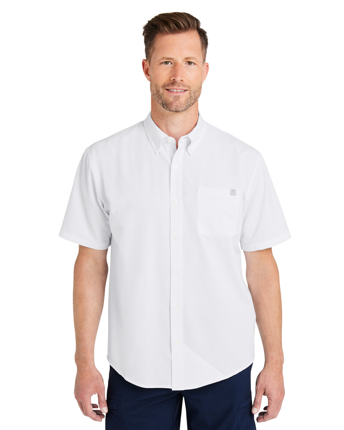 H150154 HUK Mens Kona Solid Short Sleeve Shirt H150154 HUK Mens Kona Solid Short Sleeve Shirt