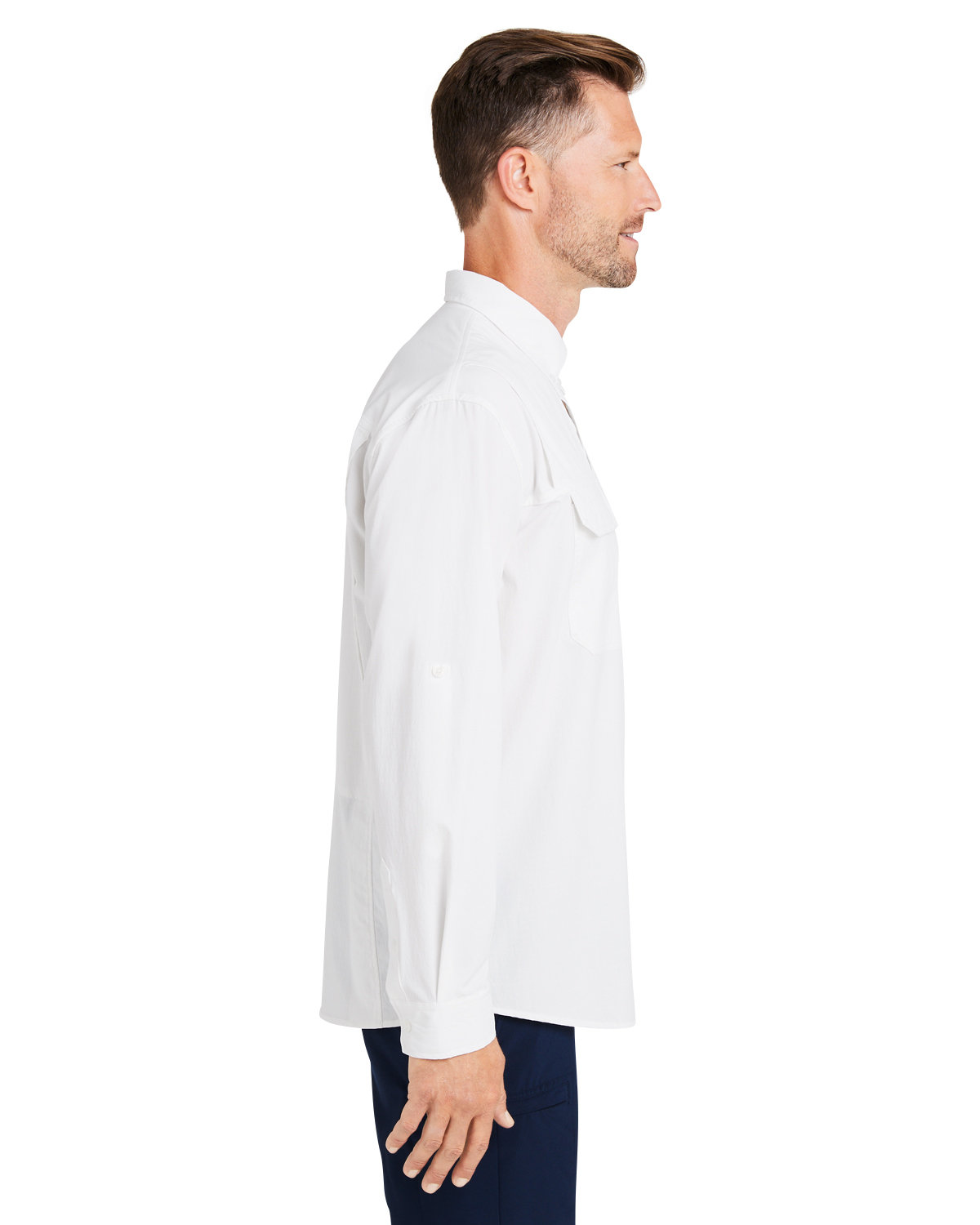 H150184 HUK Mens Creekbed Long Sleeve Shirt - Siide Image