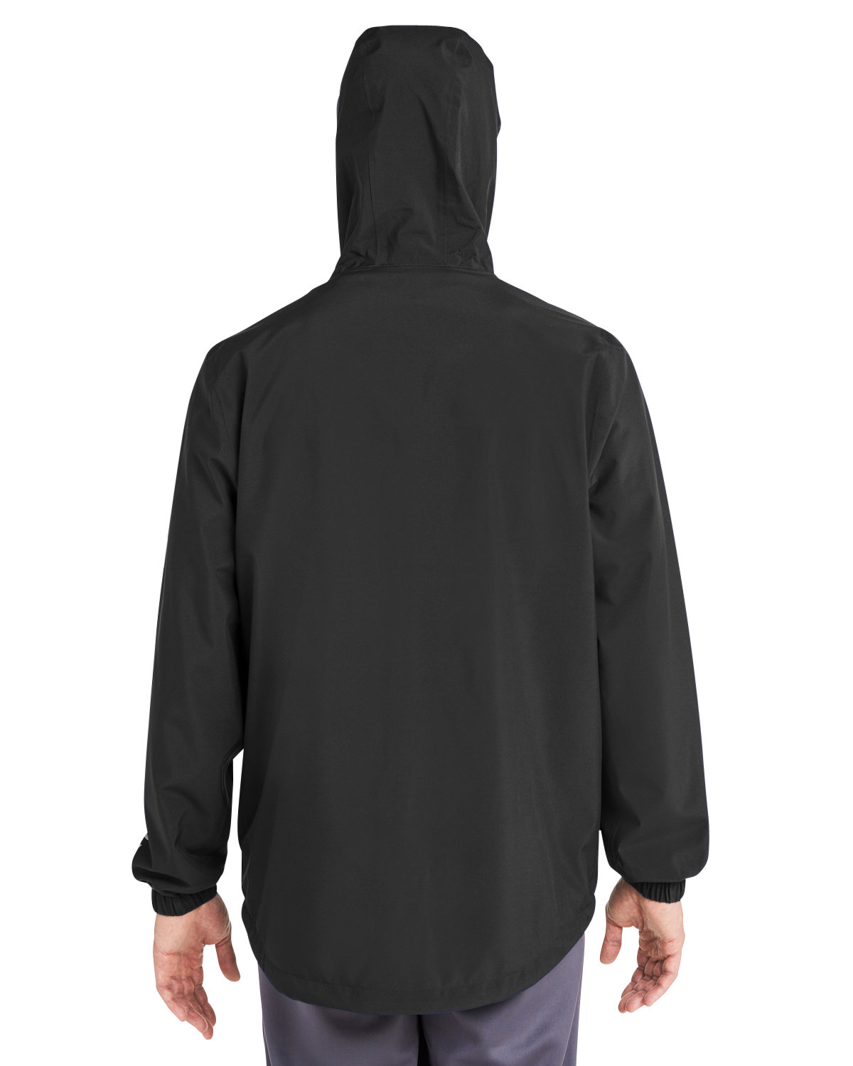 H400159 HUK Mens Storm Rain Jacket - Back Image