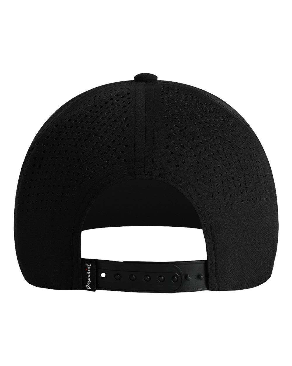 7068 Imperial The Ironclad Recycled Perforated Cap - Back Image
