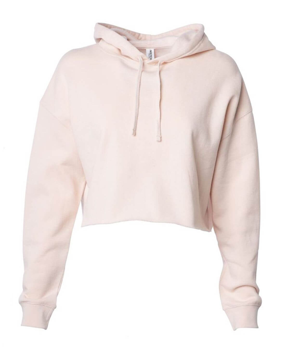 AFX64CRP Independent Trading Co. Women’s Lightweight Cropped Hooded Sweatshirt