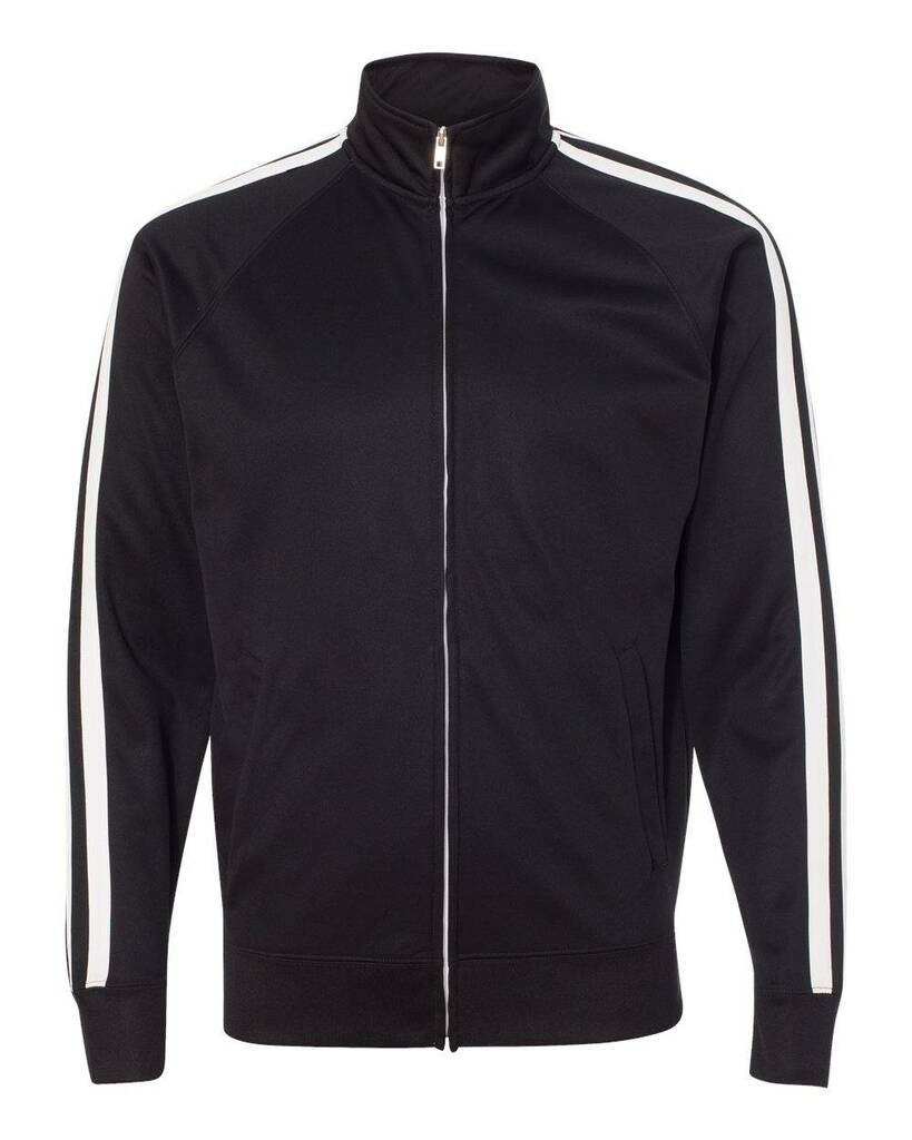 EXP70PTZ Independent Trading Co. Unisex Lightweight Poly-Tech Full-Zip Track Jacket Zoom Image