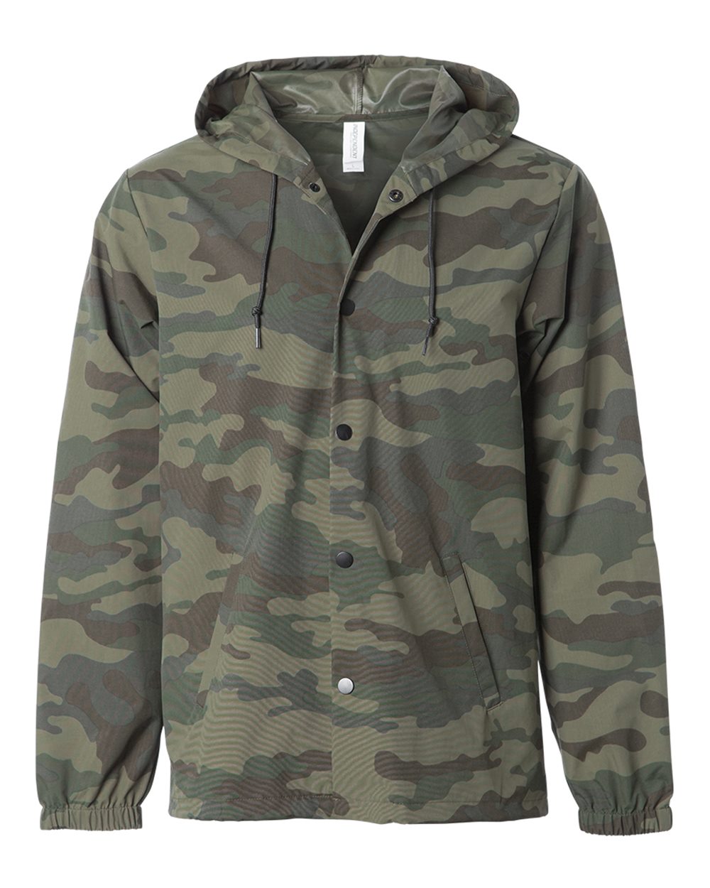 EXP95NB Independent Trading Co. Water-Resistant Hooded Windbreaker