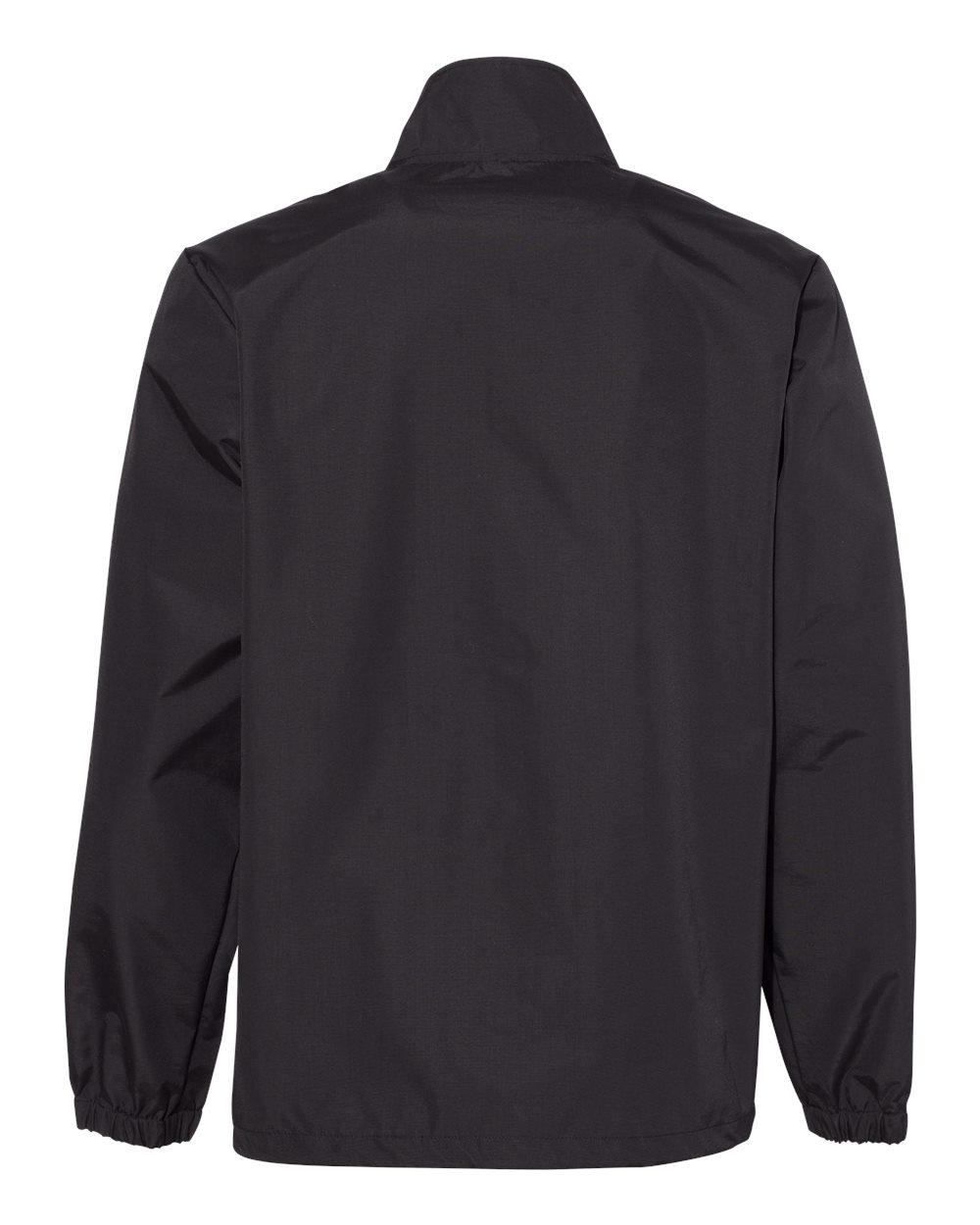 EXP99CNB Independent Trading Co. Water-Resistant Windbreaker Coach’s Jacket - Back Image