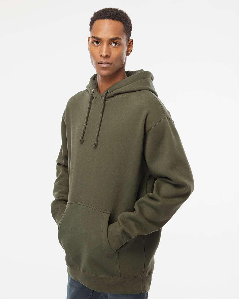 IND4000 Independent Trading Co. Heavyweight Hooded Sweatshirt - Siide Image