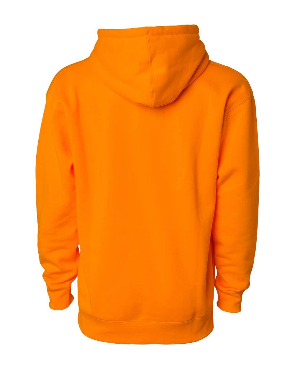 IND4000 Independent Trading Co. Heavyweight Hooded Sweatshirt - Back Image