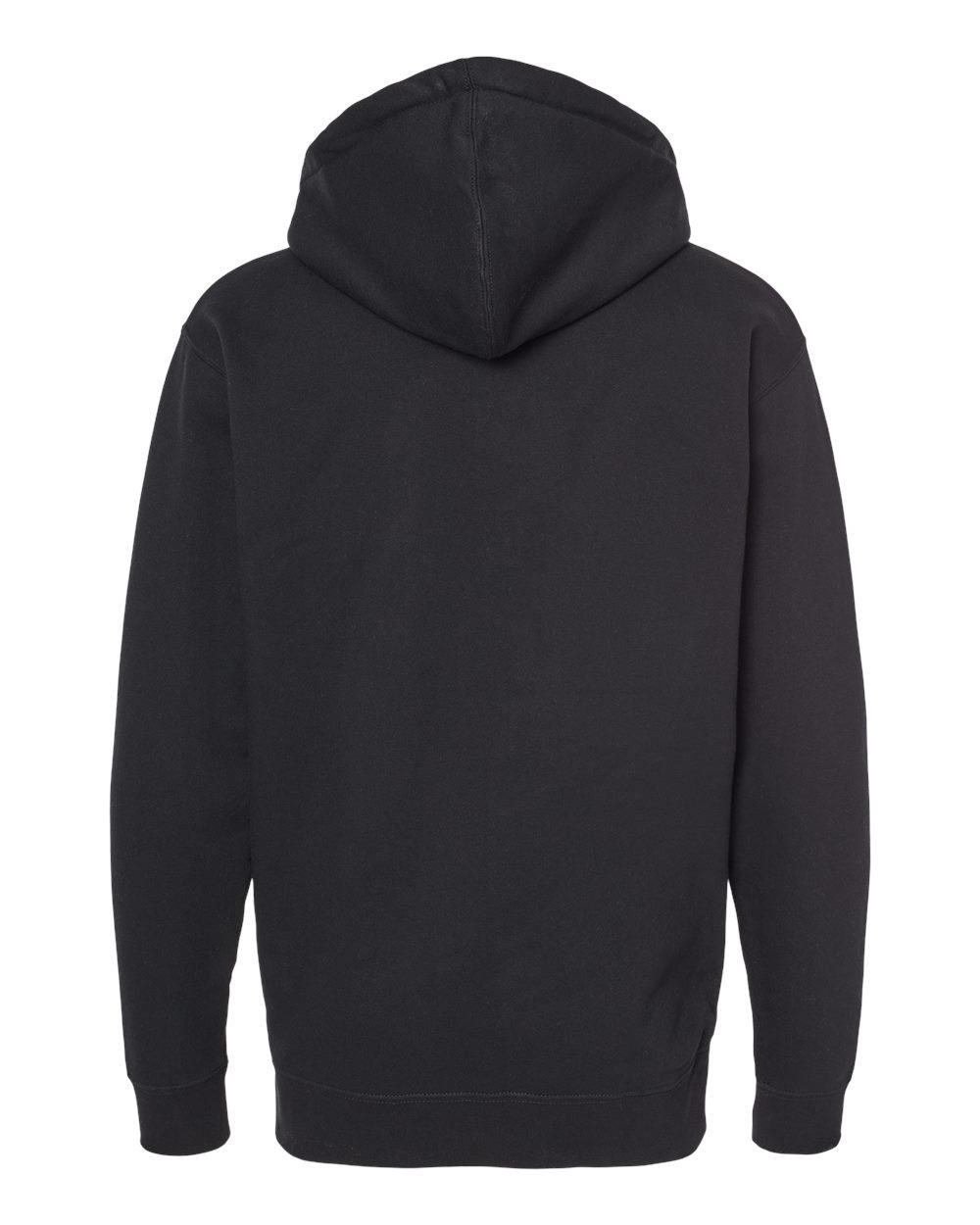 IND4000Z Independent Trading Co. Heavyweight Full-Zip Hooded Sweatshirt IND4000Z Independent Trading Co. Heavyweight Full-Zip Hooded Sweatshirt - Back Image