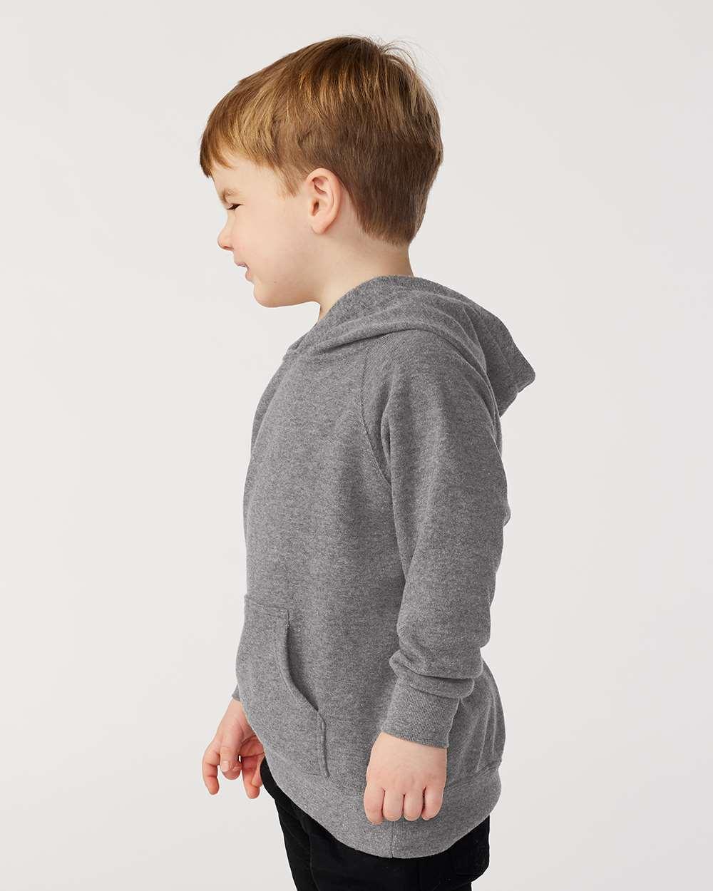 PRM10TSB Independent Trading Co. Toddler Special Blend Raglan Hooded Sweatshirt - Siide Image