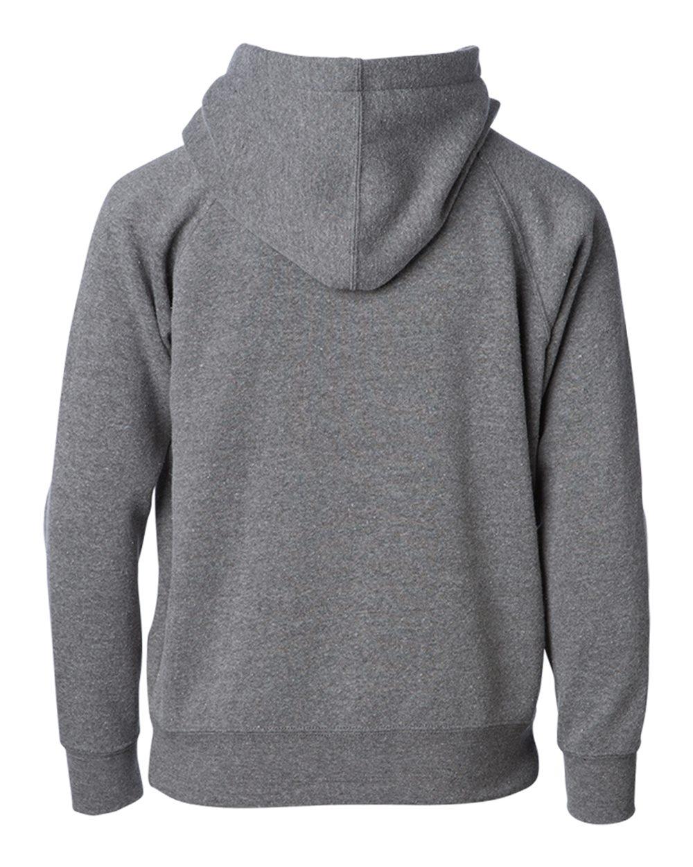 PRM10TSBZ Independent Trading Co. Toddler Lightweight Special Blend Raglan Zip Hood PRM10TSBZ Independent Trading Co. Toddler Lightweight Special Blend Raglan Zip Hood - Back Image