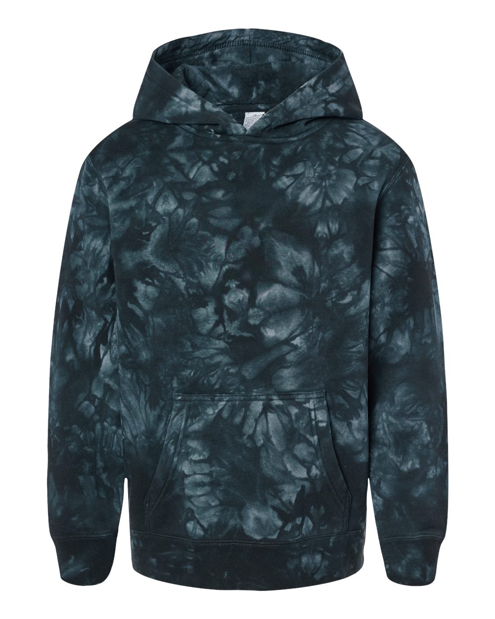 PRM1500TD Independent Trading Co. Youth Midweight Tie-Dyed Hooded Sweatshirt