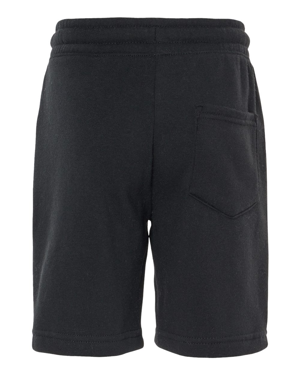 PRM16SRT Independent Trading Co. Youth Lightweight Special Blend Fleece Shorts - Back Image
