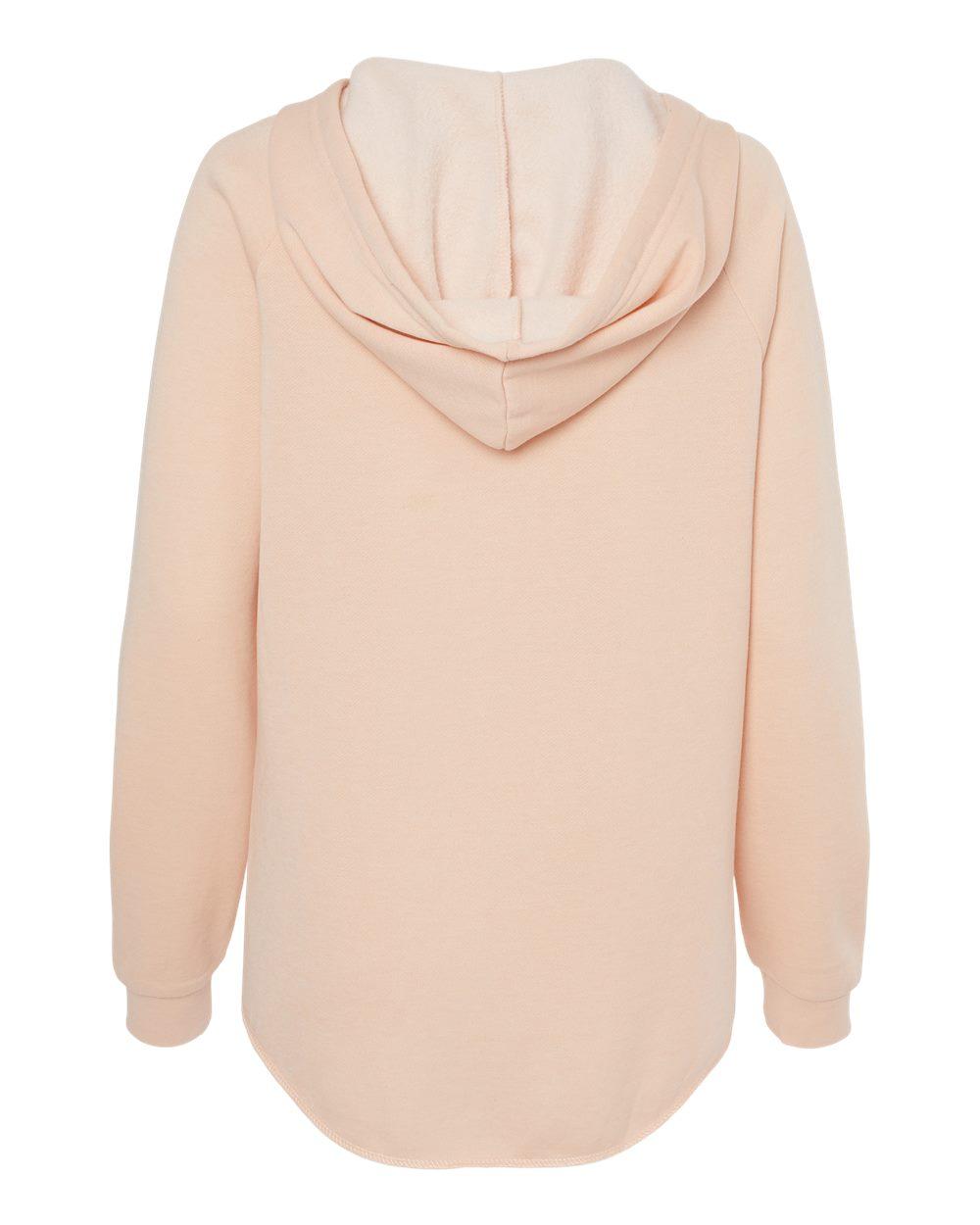 PRM2500 Independent Trading Co. Women’s Lightweight California Wave Wash Hooded Sweatshirt PRM2500 Independent Trading Co. Women’s Lightweight California Wave Wash Hooded Sweatshirt - Back Image