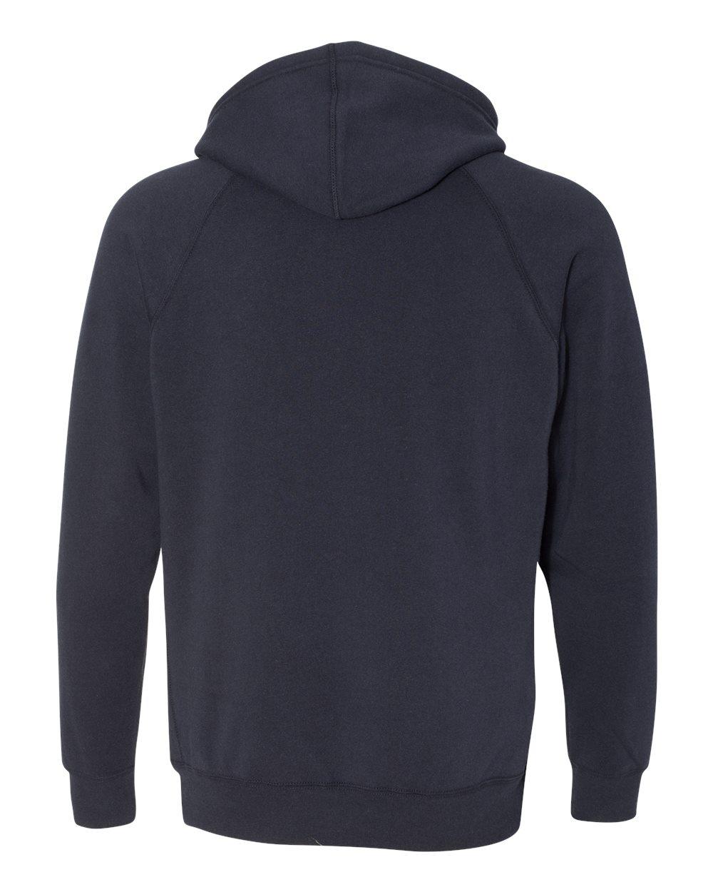 PRM33SBP Independent Trading Co. Unisex Special Blend Raglan Hooded Sweatshirt PRM33SBP Independent Trading Co. Unisex Special Blend Raglan Hooded Sweatshirt - Back Image