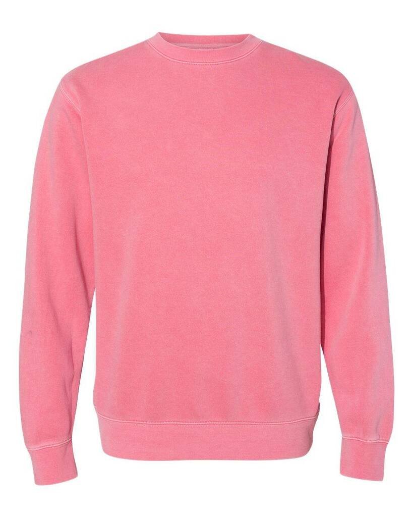 PRM3500 Independent Trading Co. Unisex Midweight Pigment-Dyed Crewneck Sweatshirt