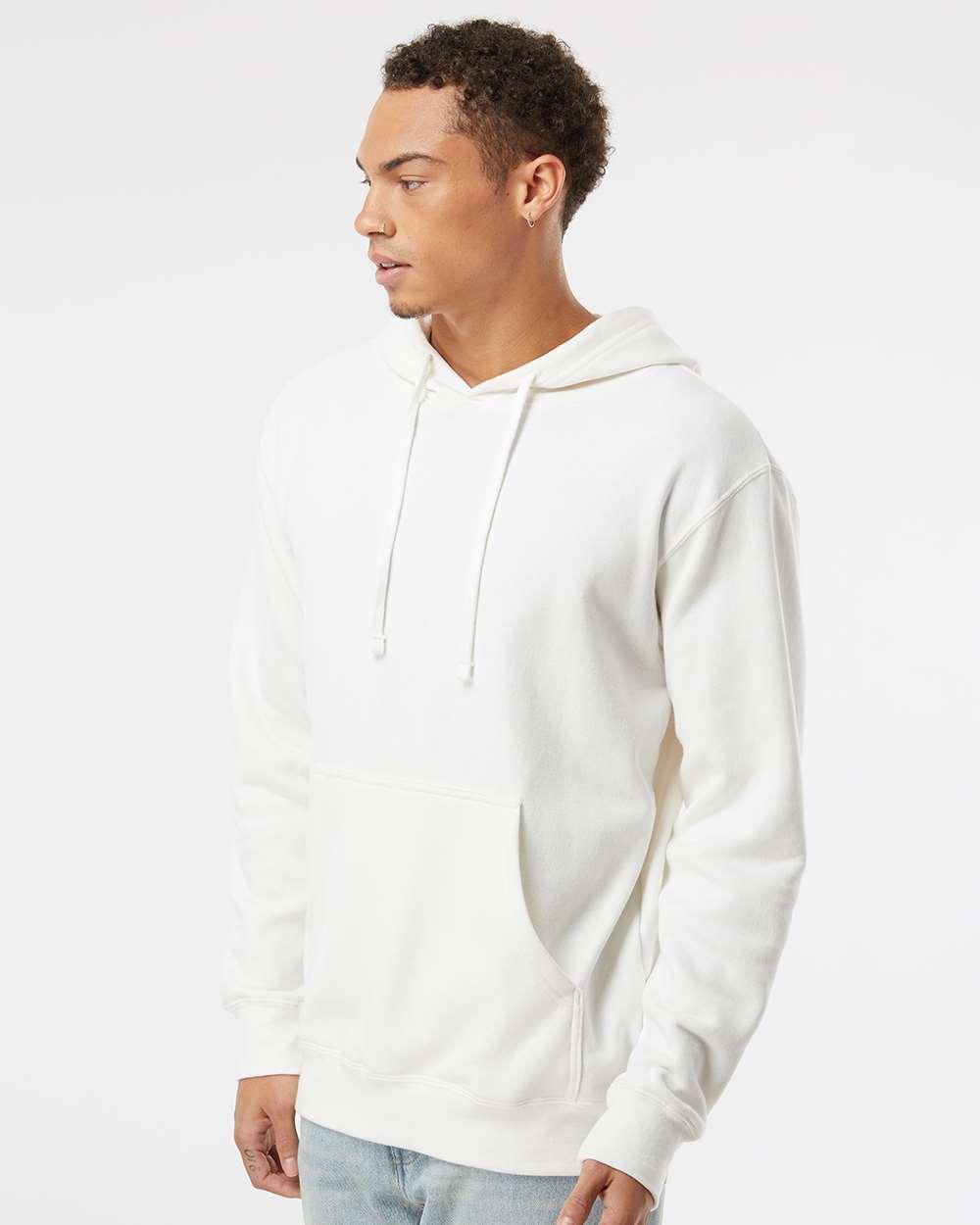 PRM4500 Independent Trading Co. Unisex Midweight Pigment-Dyed Hooded Sweatshirt - Siide Image