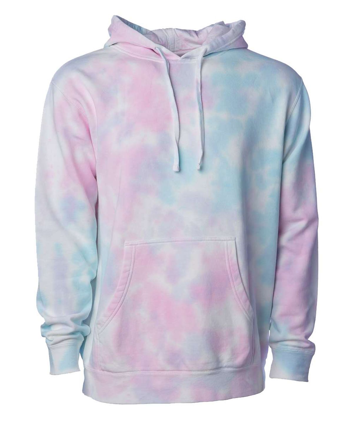 PRM4500TD Independent Trading Co. Unisex Midweight Tie-Dyed Hooded Sweatshirt