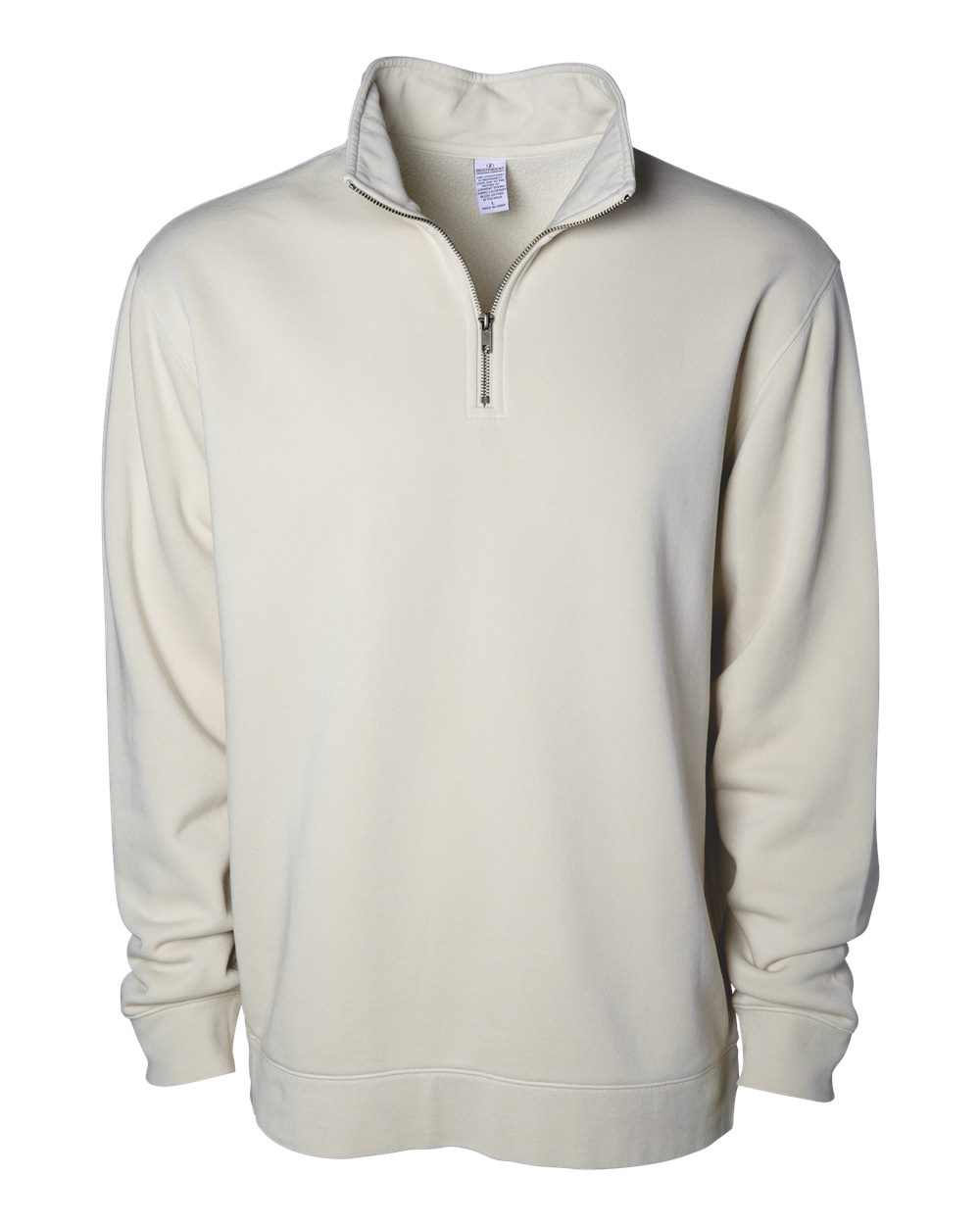 PRM4600QZ Independent Trading Co. Unisex Pigment-Dyed Quarter-Zip Pullover