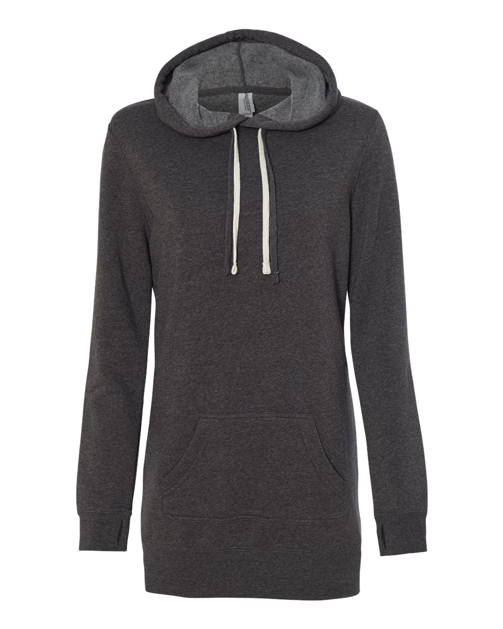 PRM65DRS Independent Trading Co. Women’s Special Blend Hooded Sweatshirt Dress Zoom Image