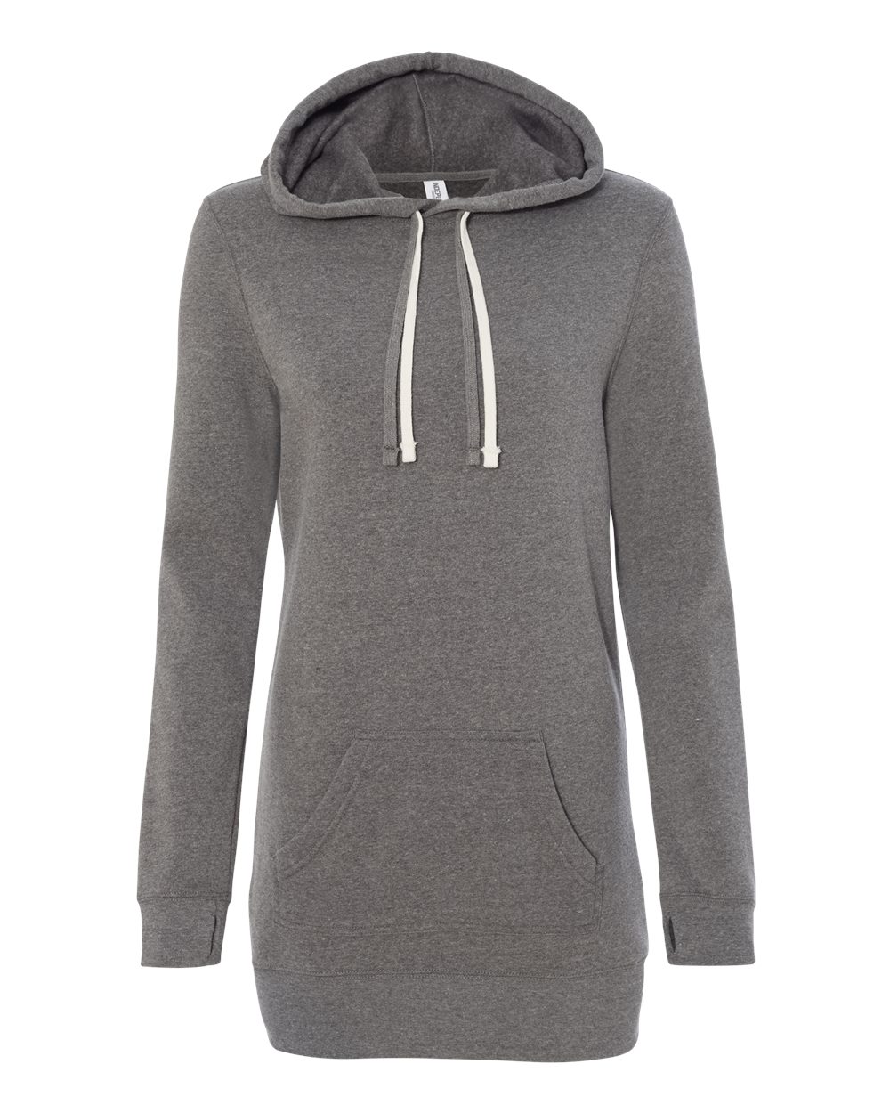 PRM65DRS Independent Trading Co. Women’s Special Blend Hooded Sweatshirt Dress