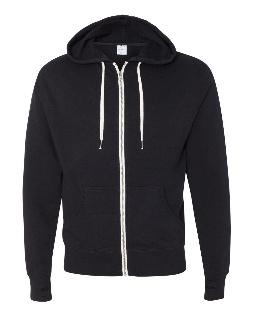 PRM90HTZ Independent Trading Co. Unisex Heathered French Terry Full-Zip Hooded Sweatshirt