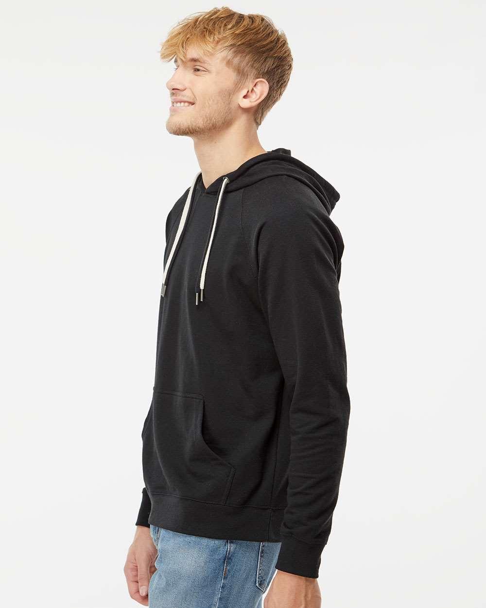 SS1000 Independent Trading Co. Icon Unisex Lightweight Loopback Terry Hooded Sweatshirt - Siide Image