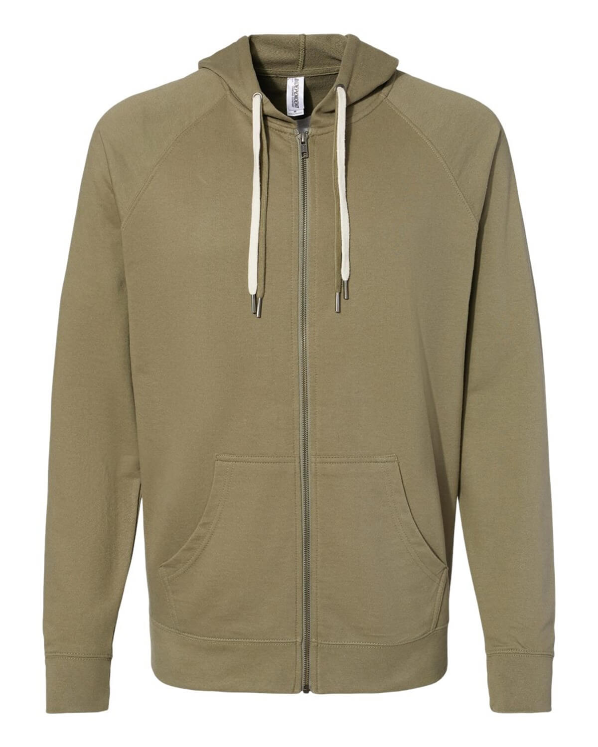 SS1000Z Independent Trading Co. Icon Unisex Lightweight Loopback Terry Full-Zip Hooded Sweatshirt Zoom Image