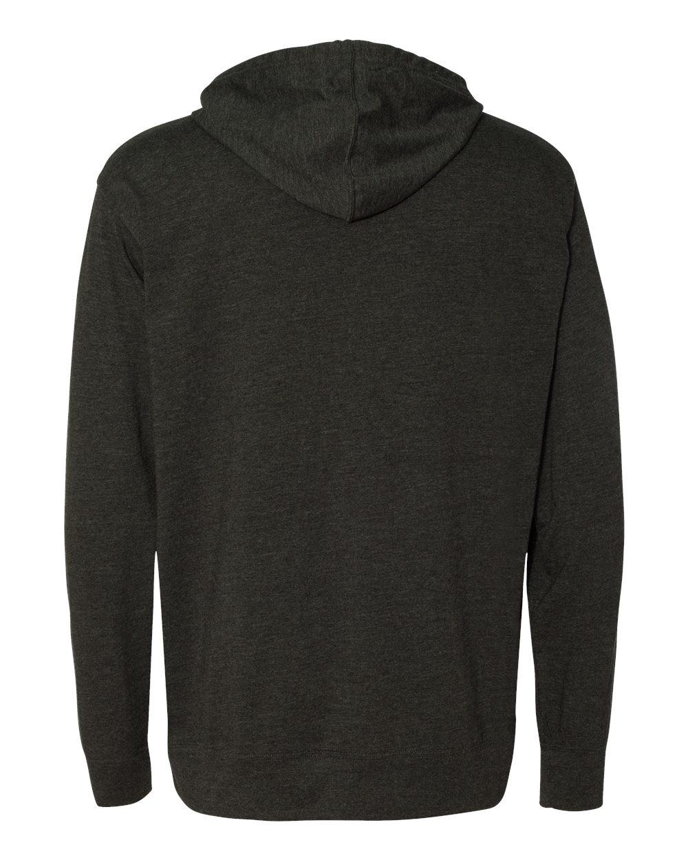 SS150J Independent Trading Co. Lightweight Hooded Pullover T-Shirt - Back Image