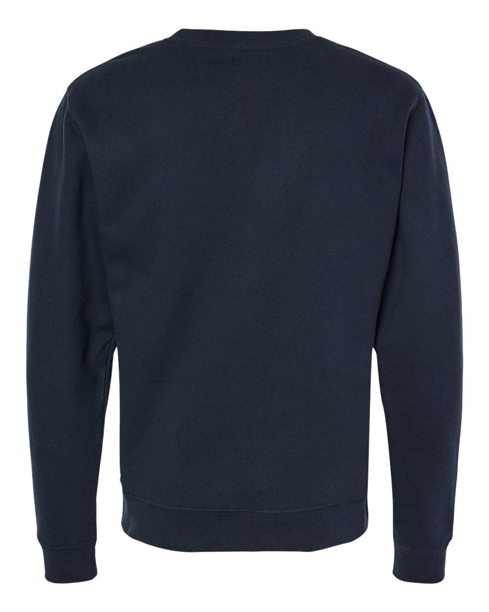 SS3000 Independent Trading Co. Midweight Sweatshirt - Back Image