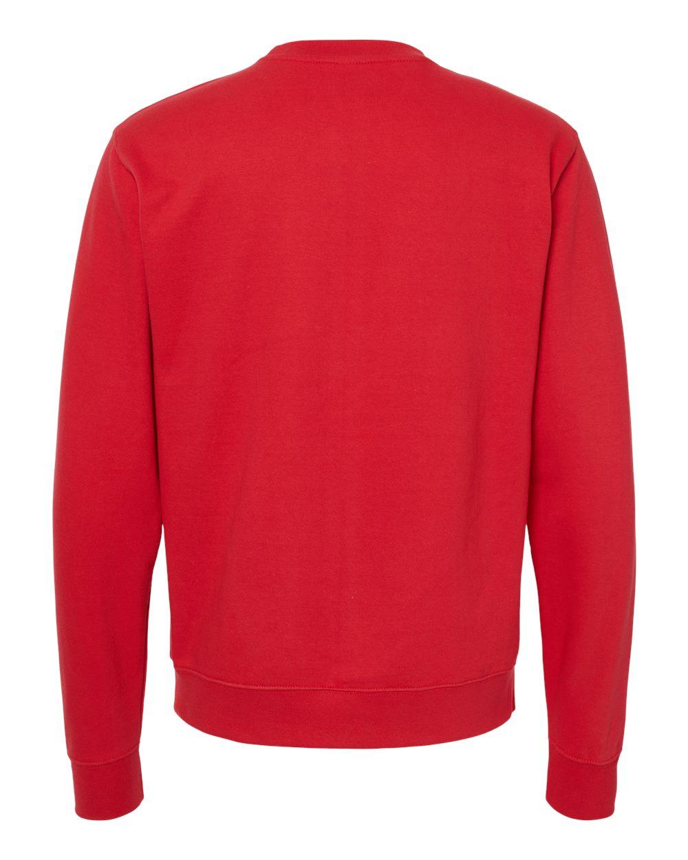 SS3000 Independent Trading Co. Midweight Sweatshirt - Back Image