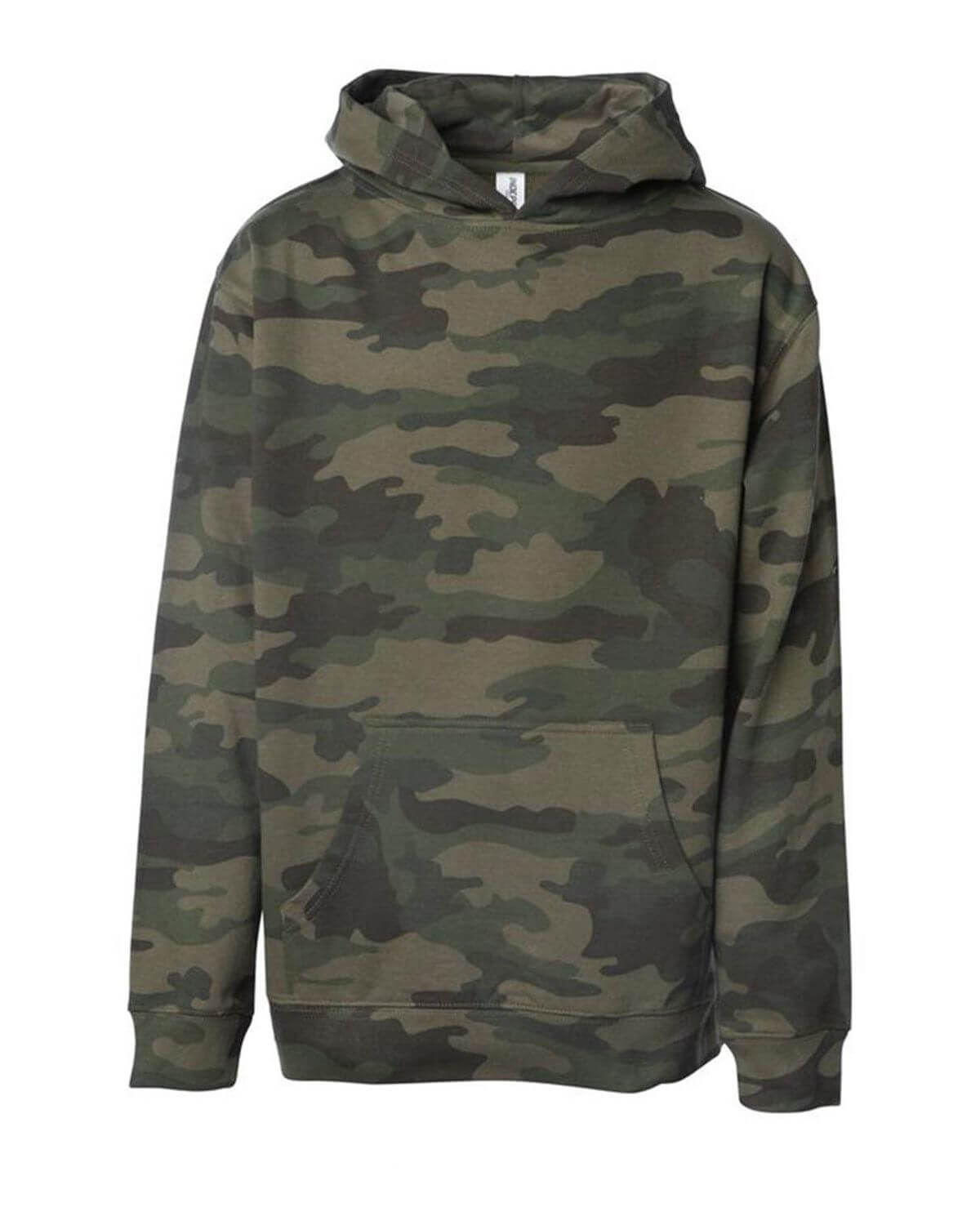 SS4001Y Independent Trading Co. Youth Midweight Hooded Sweatshirt