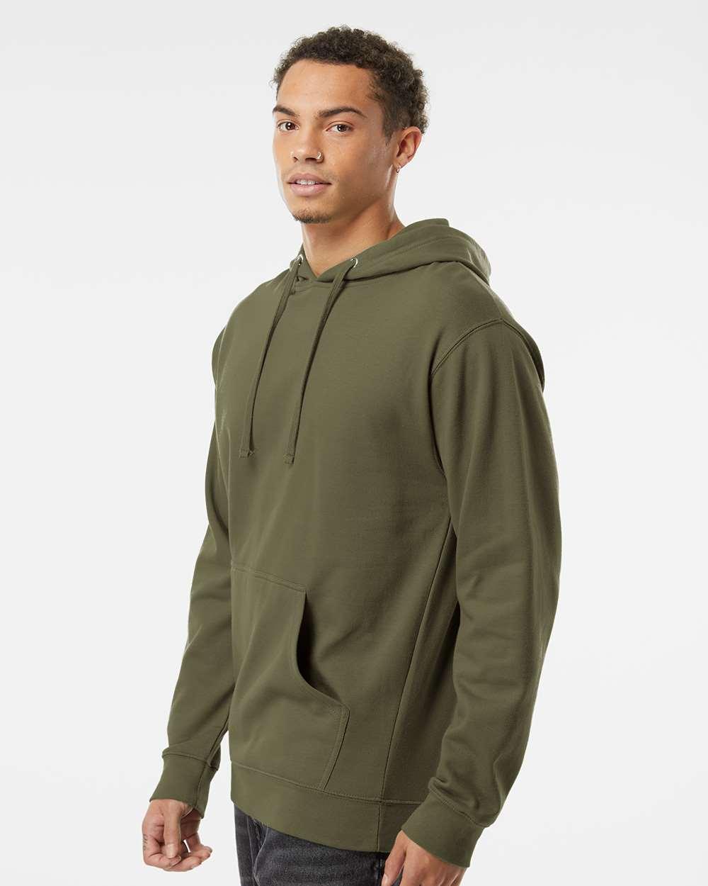 SS4500 Independent Trading Co. Midweight Hooded Sweatshirt - Siide Image