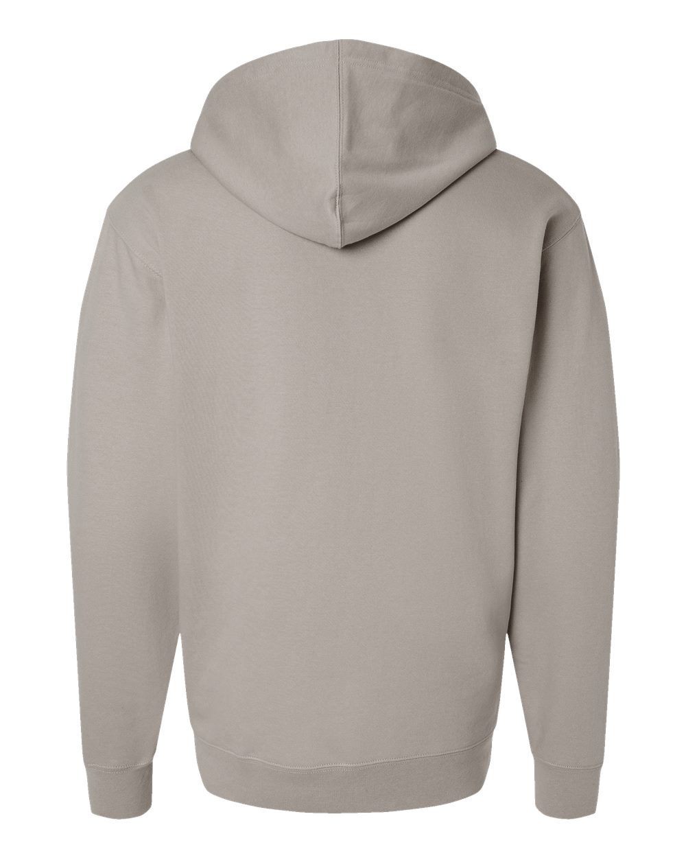 SS4500 Independent Trading Co. Midweight Hooded Sweatshirt - Back Image