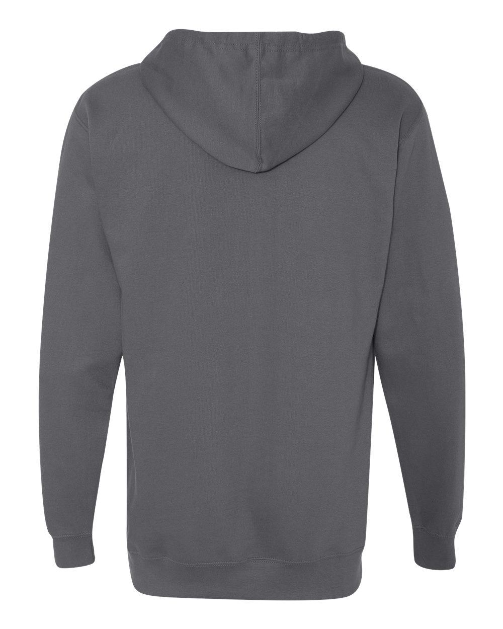 SS4500 Independent Trading Co. Midweight Hooded Sweatshirt - Back Image