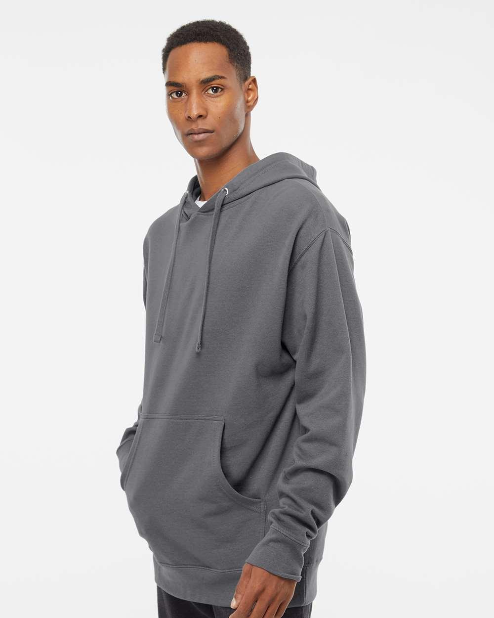 SS4500 Independent Trading Co. Midweight Hooded Sweatshirt - Siide Image